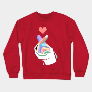 KPOP LOVE SIGN Crewneck Sweatshirt